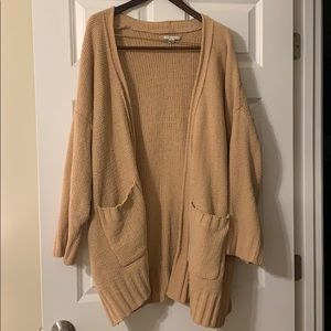 Open cardigan